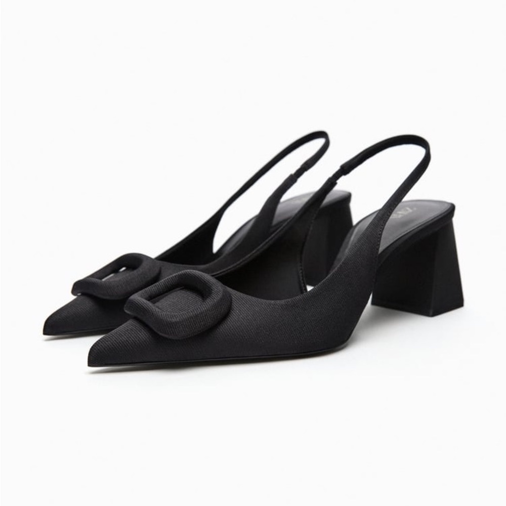 NEW Zara Embellished slingbacks!